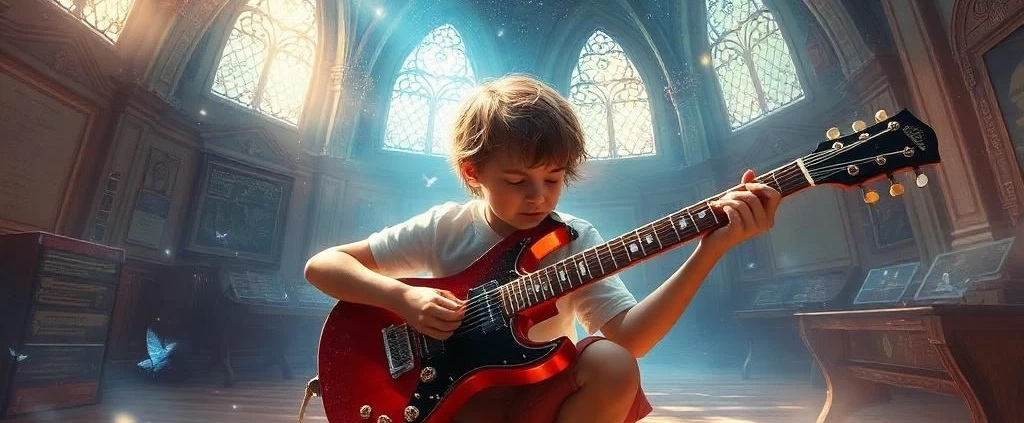 Noticia taller de guitarra eléctrica escuela de Musica la flauta mágica en Arturo Soria