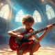 Noticia taller de guitarra eléctrica escuela de Musica la flauta mágica en Arturo Soria