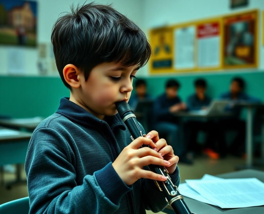 clases de clarinete Escuela de Música la Flauta Mágica en Arturo Soria
